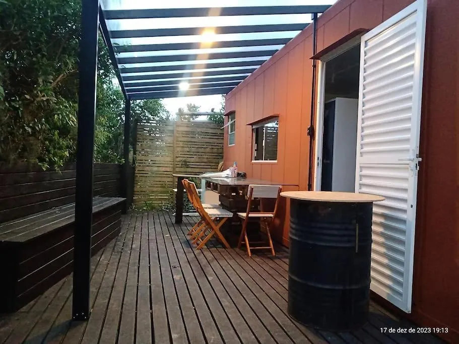 Ferienhaus Casa Container Na Praia Do Rosa / Ibiraquera Imbituba  Brasilien