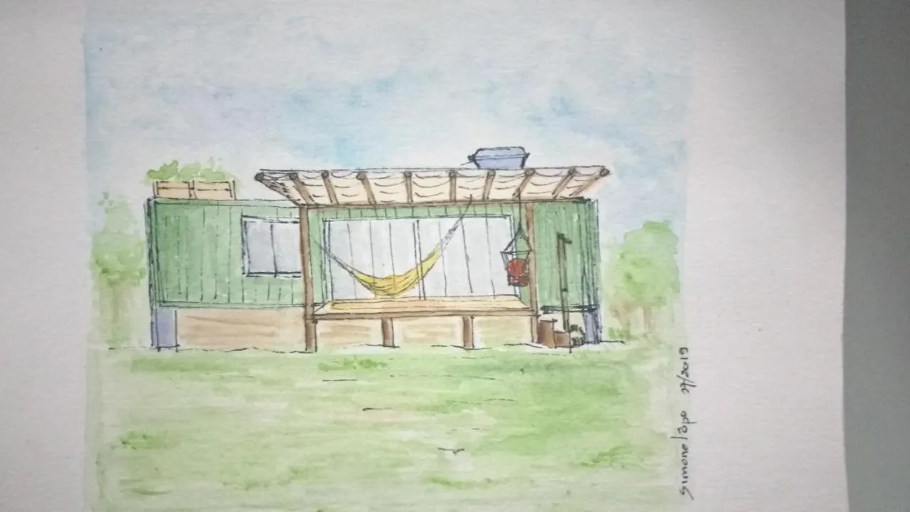 Casa Container Na Praia Do Rosa / Ibiraquera Imbituba  Ferienhaus Imbituba (Santa Catarina)